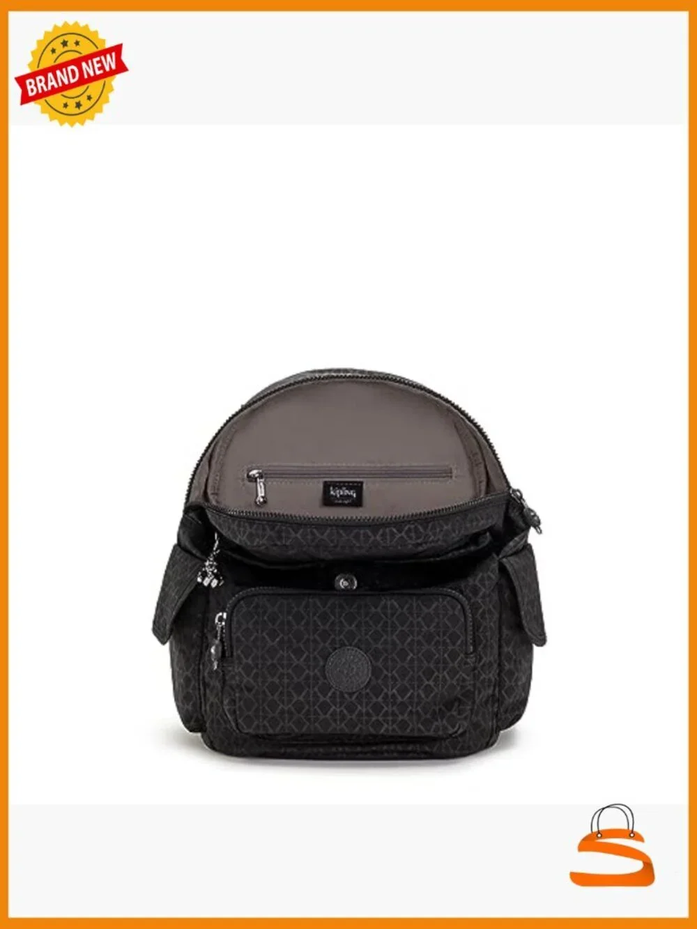 Lightweight Water-Resistant Nylon Daypack School Bag